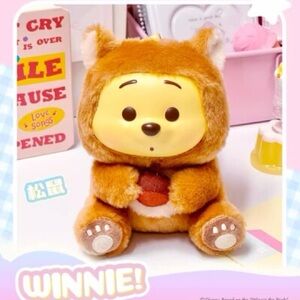 NWT Miniso | Winnie The Pooh Naughty Series Plush Confirmed Squirrel